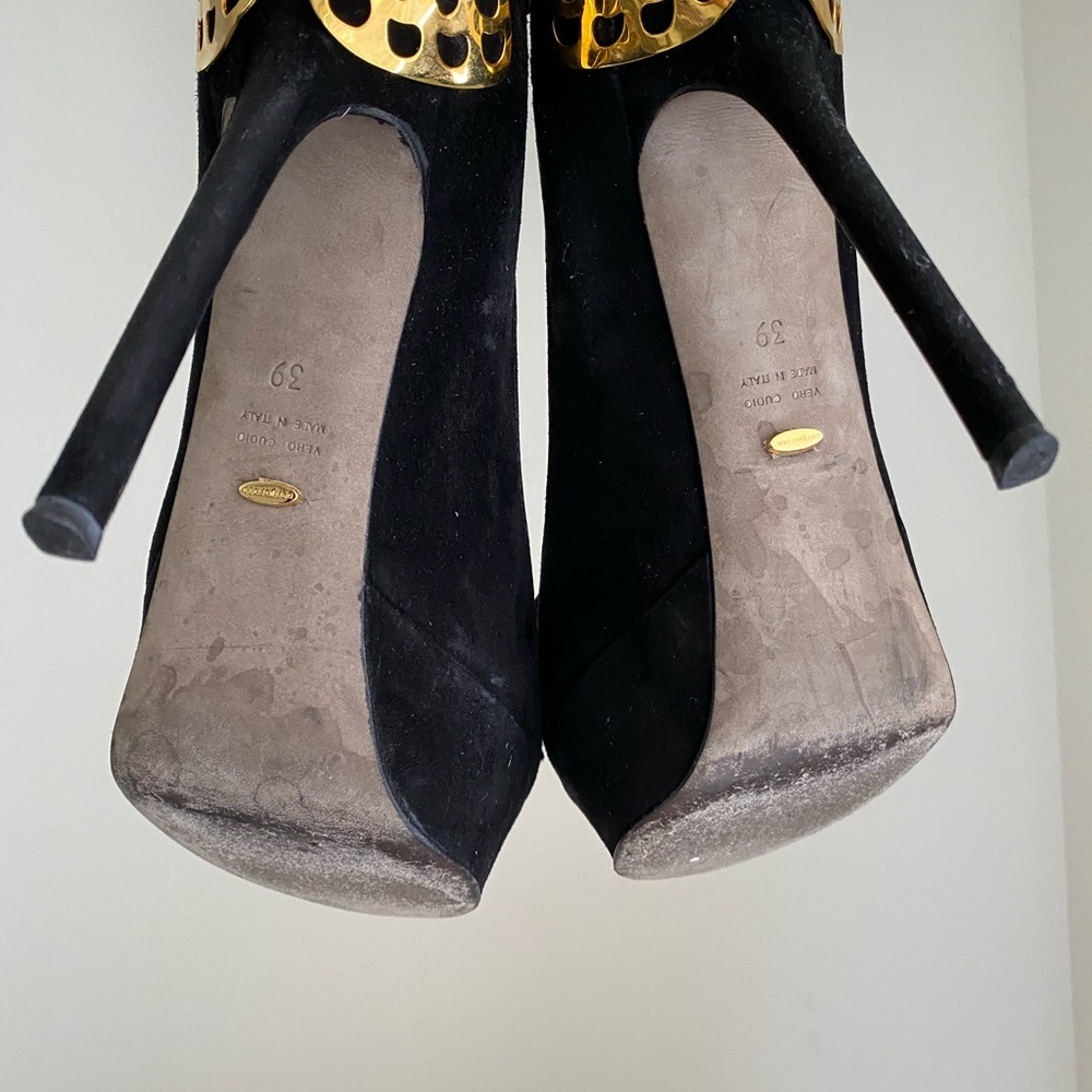 AUTHENTIC SERGIO ROSSI BUTTERFLY PLATFORMS - Picture 4 of 4